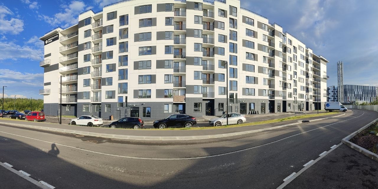 Панорамный вид дома 11 в ЖК Сертолово Парк